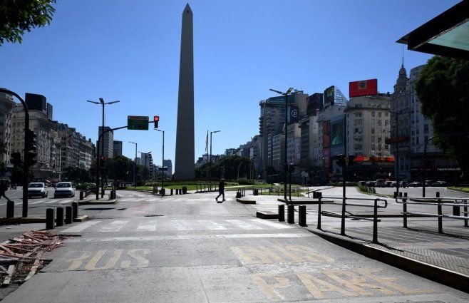 Foto: AFP, archivo. Huelga en Buenos Aires, Argentina.