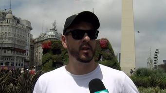 uruguayos de paseo por argentina cuentan como se vivio el ambiente electoral en la ciudad