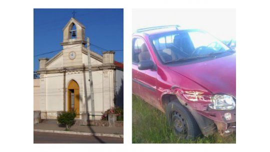 Cura de Cerro Chato salvajemente agredido con un machete