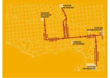 Comenzaron obras del bici-circuito universitario