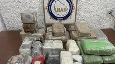 Incautaron 17 kilos y medio de drogas, 38 celulares, 10 TV Box y 13 routers en operativo en el ex-Comcar