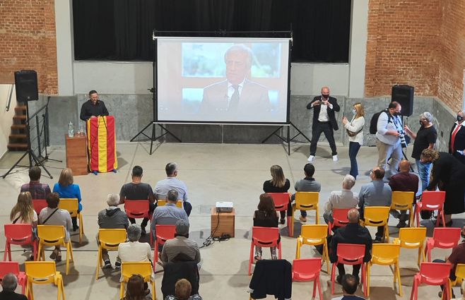 Sala teatro de Progreso Tabaré Vázquez. Foto: Sebastián Giovanelli, periodista de Subrayado.