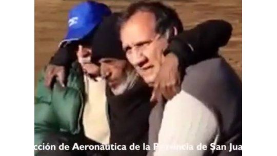 Uruguayo rescatado en los Andes: familiares viajaron a San Juan