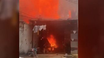 matrimonio con 6 hijos que perdio todo tras incendiarse su casa hace campana para alquilar con dinero de subsidio