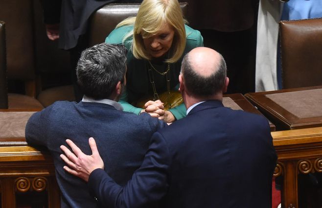Celebración de los 100 años del Palacio Legislativo. Foto: Foco UY
