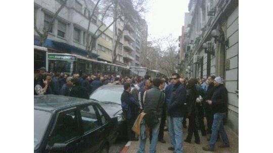 COETC levantó el piquete en el Centro, el paro terminó a las 18