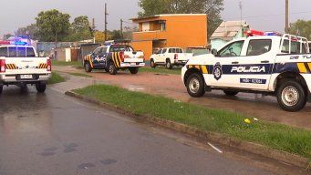 Foto: Subrayado. Operativo policial el martes en la Cruz de Carrasco.