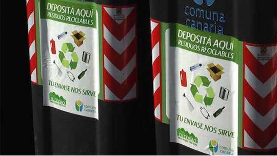 canelones basura contenedores