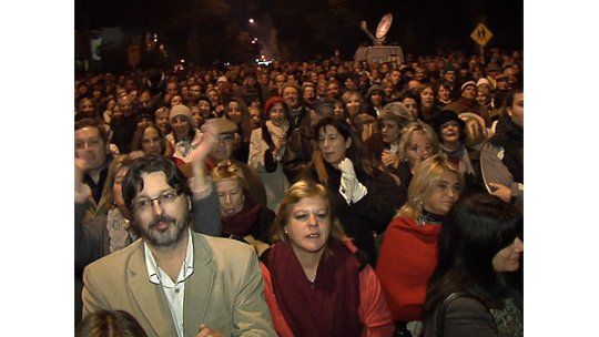 Cientos reclamaron seguridad en Carrasco e hicieron propuestas