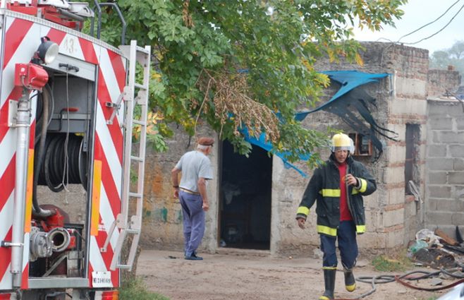 La vivienda está ubicada en la calle Jacinto entre Emilio Roselli y Sur, de Nueva Palmira.