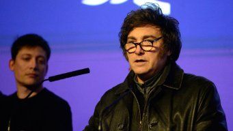 Javier Milei reconoció la derrota. Foto: AFP