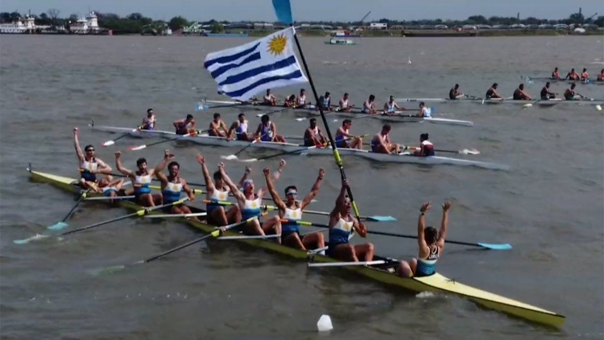 El remo uruguayo destacado en los Juegos Odesur, logró el primer puesto y se quedó con el medallero