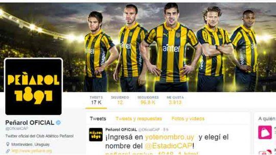 cuenta twitter peñarol
