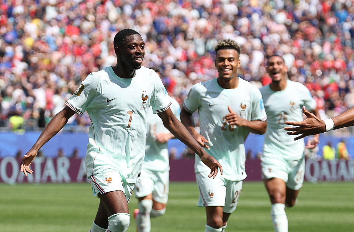 Con triplete de Dembélé, Francia golea 4-1 a Noruega y acaba líder del Grupo I del Mundial