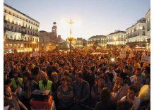 En Uruguay indignados reclamaron que crisis no llegue al país