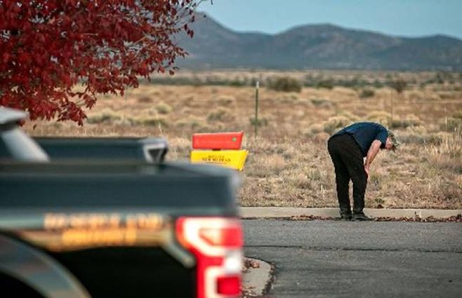 Baldwin minutos después de la tragedia