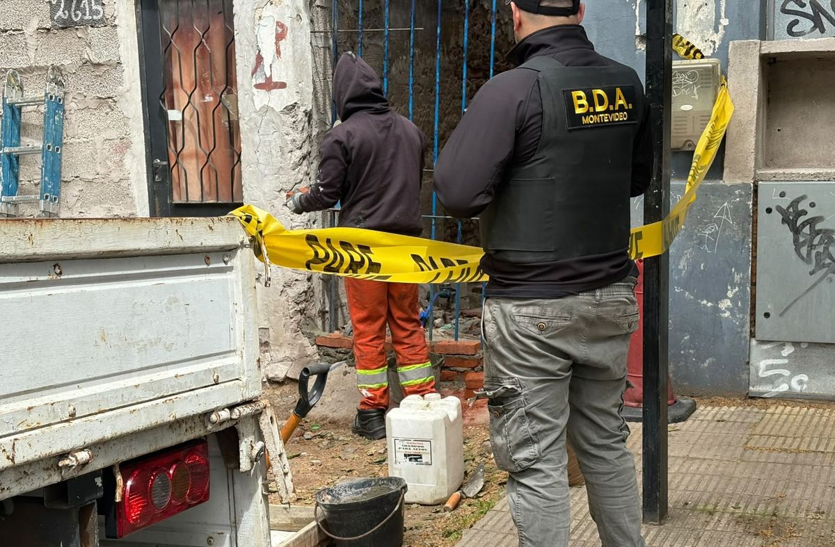 Tapiaron la boca de drogas de donde salieron los hombres que fueron perseguidos y baleados por la Policía