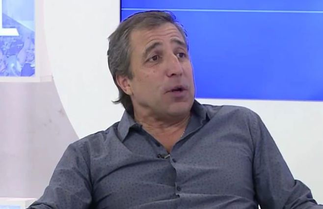 Arturo del Campo, candidato a presidente de la Asociación Uruguaya de Fútbol. 