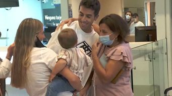 carlos de pena llego a uruguay: pense que nunca iba a salir de ucrania