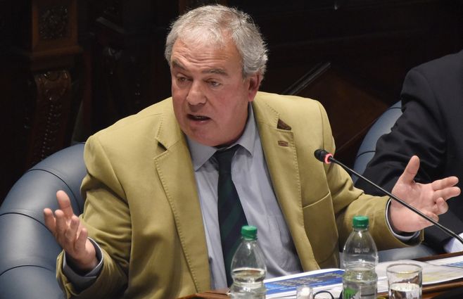 Heber en el llamado a sala por temas de seguridad. Foto: FocoUy.