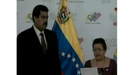 Poder electoral proclamó a Maduro ganador de las elecciones