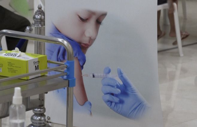 Niños serán vacunados contra el Covid-19 en Uruguay.