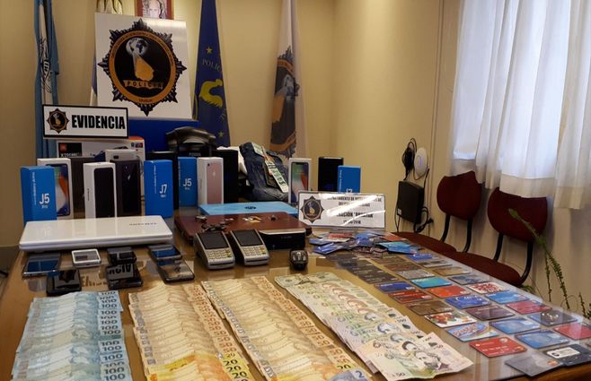 Evidencia incautada en el marco de la Operación Arrayán.