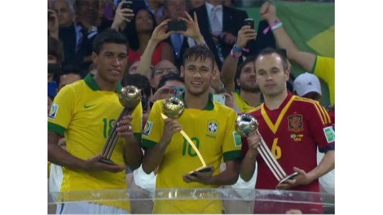 Neymar, el mejor de todos en la Copa Confederaciones