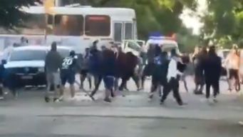 Captura de video. Incidentes en alrededores del GPC.