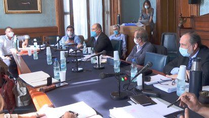 senado con acceso restringido e hisopados y desinfecciones diarias por la ley de urgencia