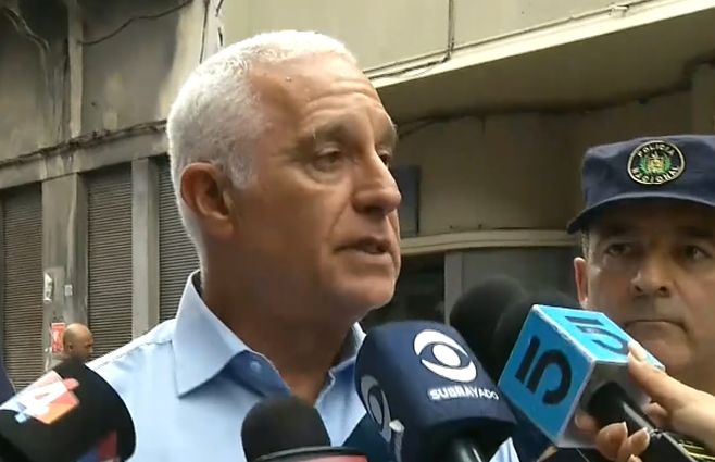 "Pudo haber sido el robo del siglo", dijo Carlos Negro desde la escena donde cavaron un túnel en Ciudad Vieja