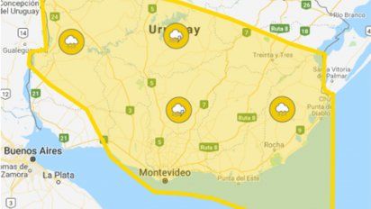 continua alerta amarilla por persistencia de tormentas y lluvias