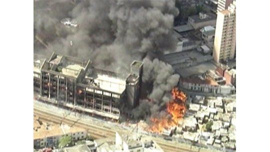 Devastador incendio en una favela de Sao Paulo consume 300 casas