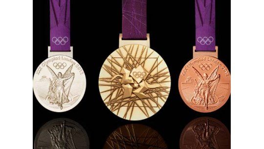 ¿Las medallas de oro de Londres 2012 son de oro?