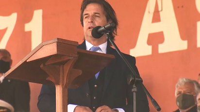 yo estoy con el campo dijo lacalle pou en el cierre de la expo prado