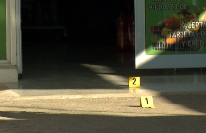 Foto: Subrayado. La Policía halló ocho casquillos de bala en la escena.