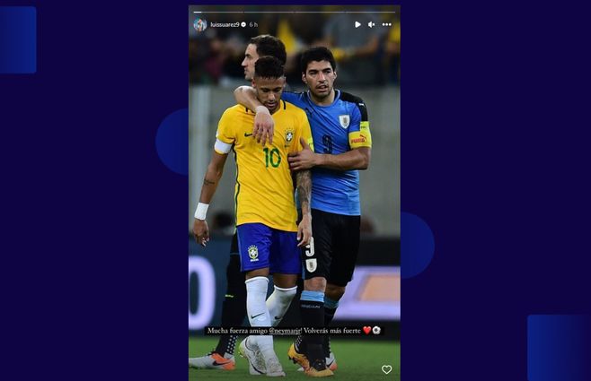 Foto: captura de la cuenta de Instagram de Luis Suárez