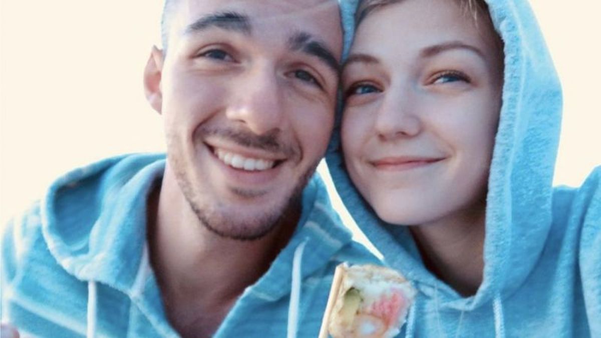 Petito y Laundrie en plena exposición idílica en Instagram