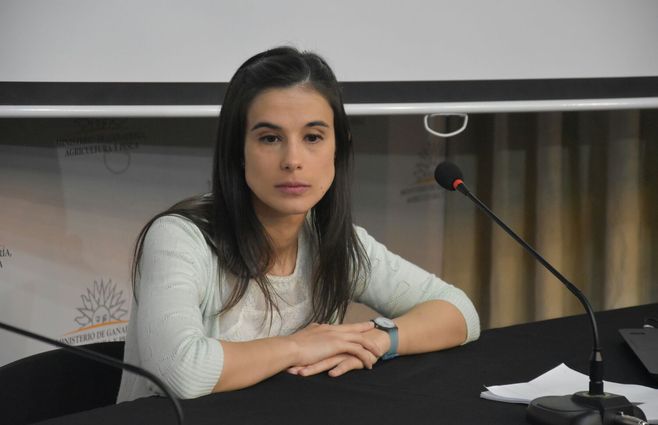 Economista Ángela Corelezzi, de Opypa, división de planificación y diagnóstico del Ministerio de Ganadería, Agricultura y Pesca (MGAP)