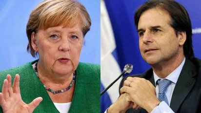 lacalle pou hablara con merkel el proximo lunes por el tratado mercosur-union europea