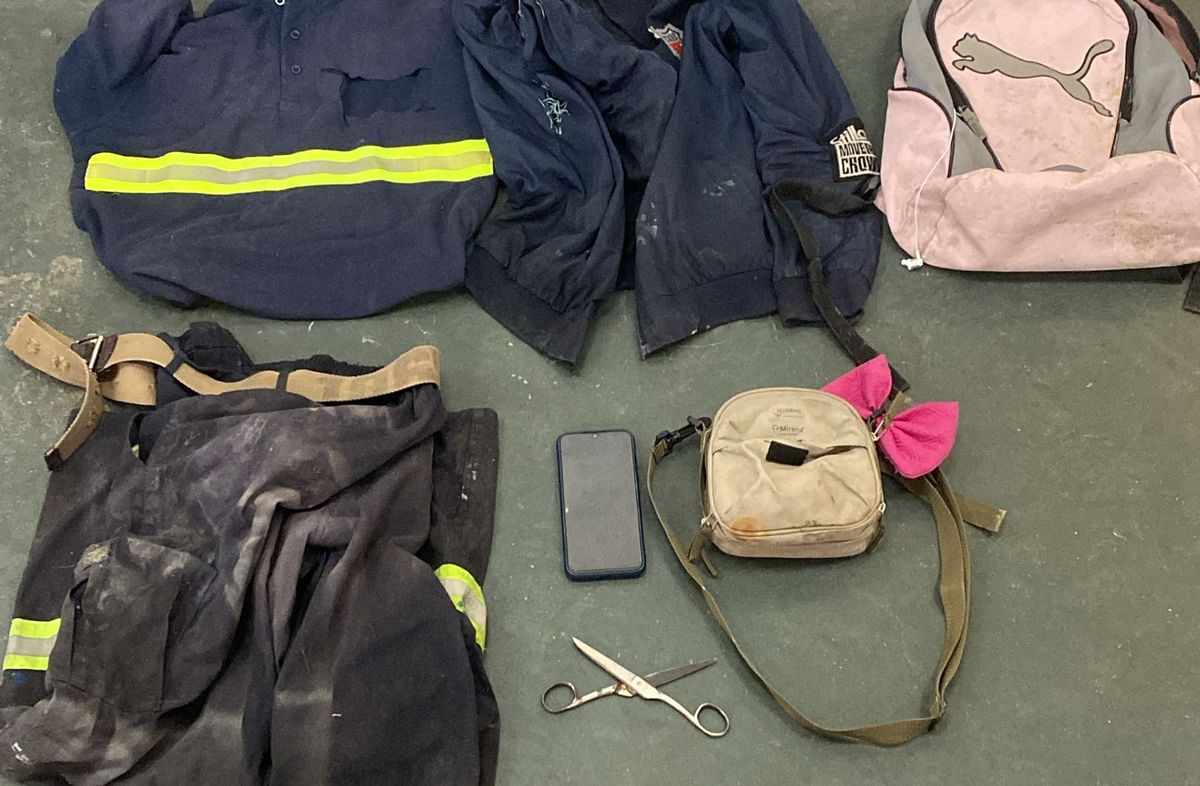 Foto cedida a Subrayado. Objetos incautados al delincuente. Foto cedida a Subrayado. Objetos incautados al delincuente.