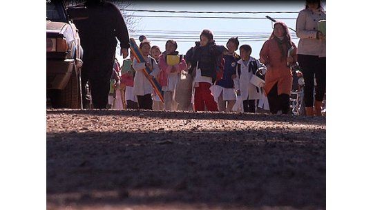 Jardín de infantes se mudó de un contenedor a un moderno edificio