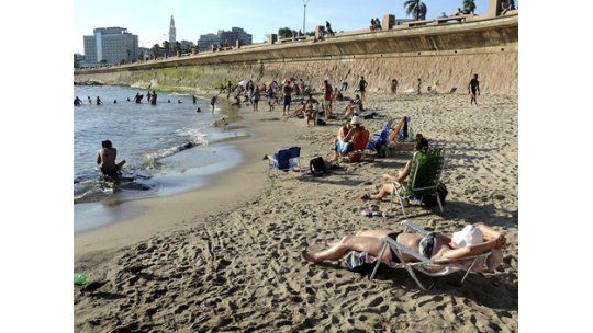 Domingo caluroso en todo el país con máximas de 36°