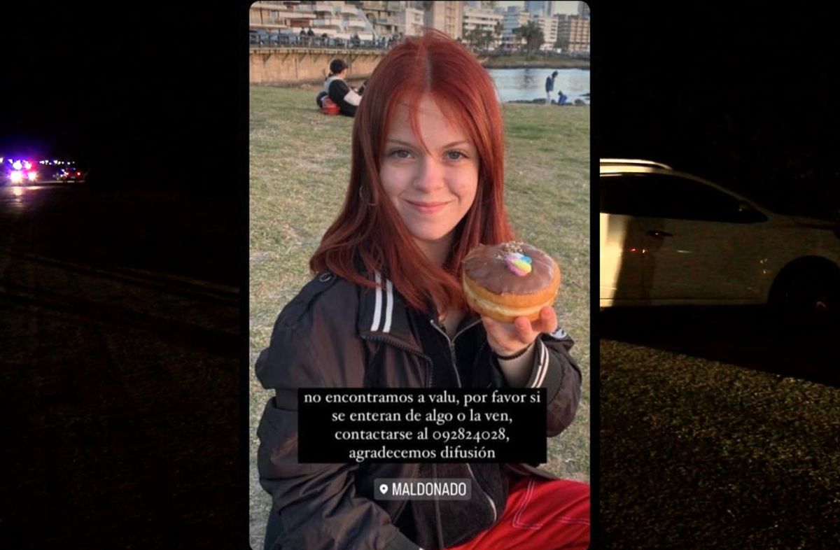 Foto: pedido de colaboración de la familia. Valentina Cancela, buscada desde este martes. Foto: pedido de colaboración de la familia. Valentina Cancela, buscada desde este martes.