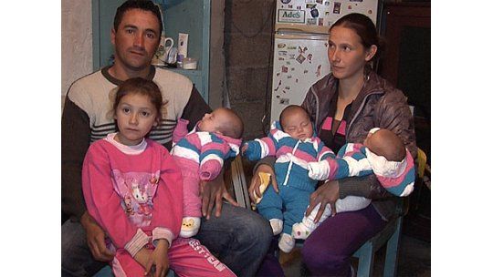 Segundo caso de trillizos en Paso de la Arena en dos semanas