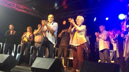 cierre de martinez con las principales figuras del frente amplio