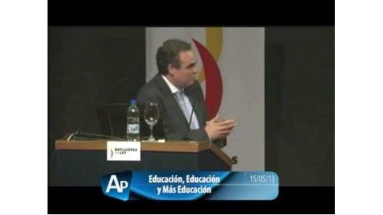 Educación, Educación y Más Educación