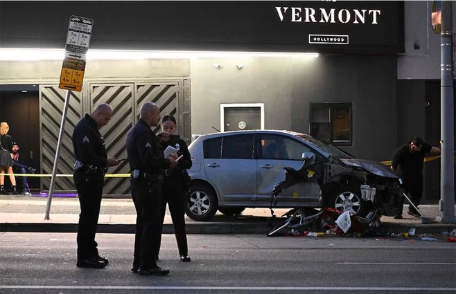 ATROPELLO-CALIFORNIA-AFP
