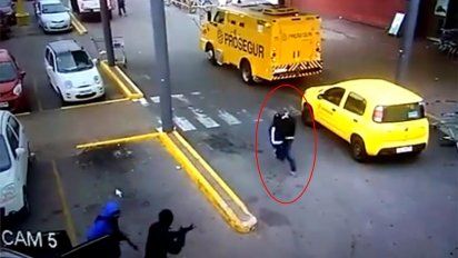 a prision el autor de la rapina a la remesa de un supermercado de sayago