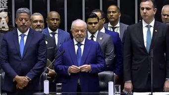 en vivo: la asuncion de lula como presidente de brasil, por tercera vez